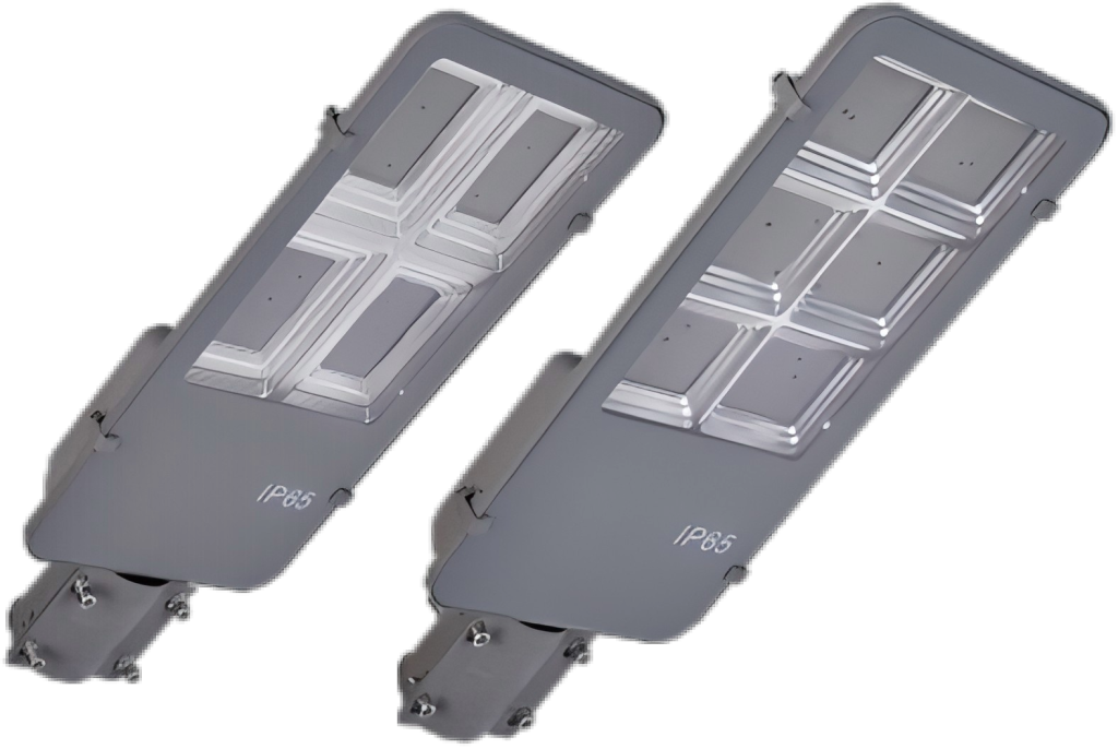 A6 Integrated Die‑Cast Outdoor Mains‑Powered Street Light, Integrated Aluminum‑Alloy & Double‑Layer Waterproof, 50‑100W